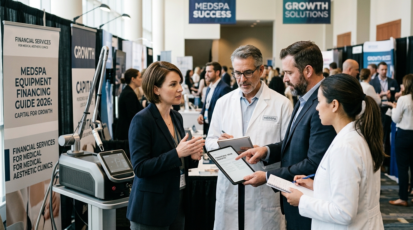 Illustration: Medspa Equipment Financing Guide 2026: Capital for Growth